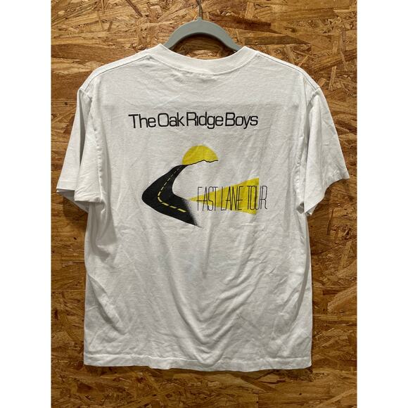 Vintage Rare 80s Oak Ridge Boys Raglan Country Band Tee Size Large - Picture 6 of 7